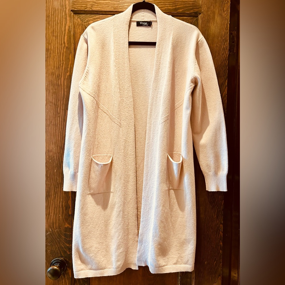 Orange Fashion Village cardigan